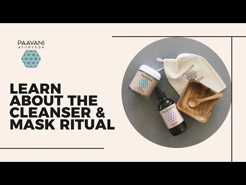 Cleanser & Mask Ritual | Ayurvedic Facial Cleansing Kit