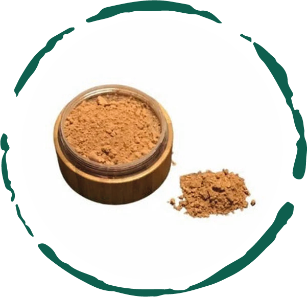 All-Natural Bronzer Loose Powder. Eco-Friendly