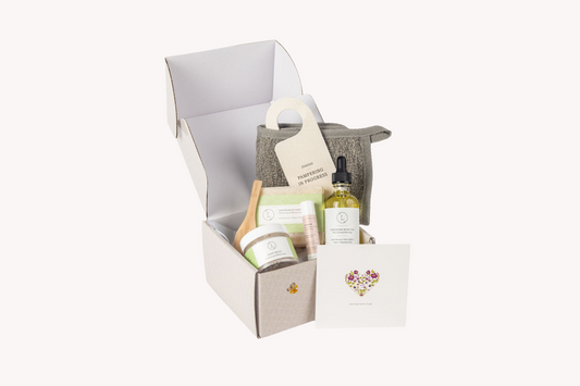 Citrus Self care gift box, Natural skincare gift set - Unisex - AG