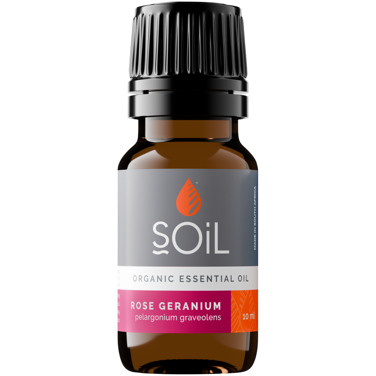 Organic Rose Geranium Essential Oil (Pelargoneum Graveolens) 10ml
