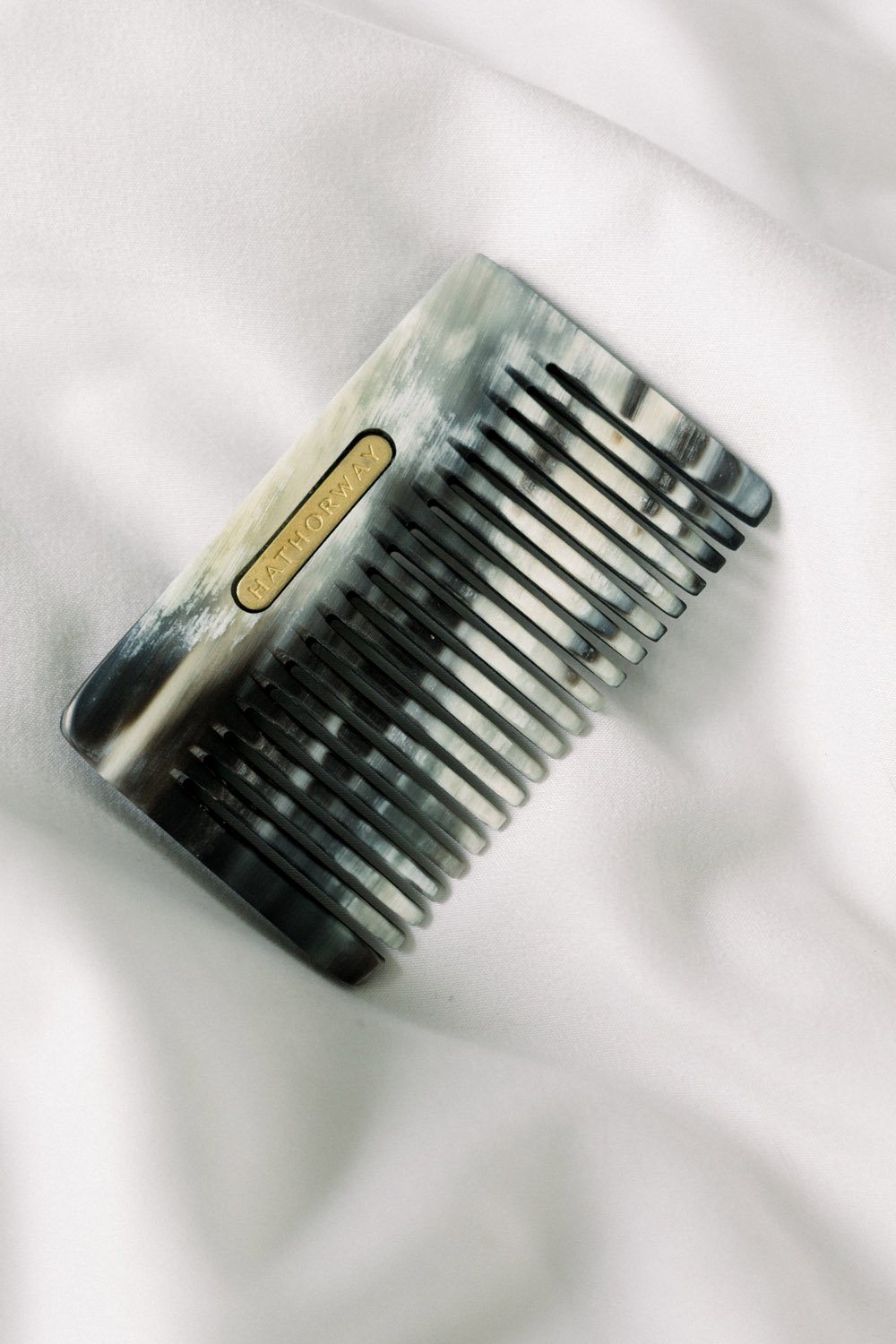 Chai Buffalo Horn Pocket-Sized Hair / Beard Comb