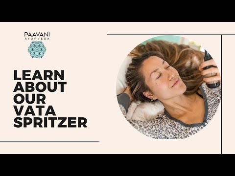 Vata Spritzer | Ayurvedic Aromatherapy Mist for Grounding & Calm