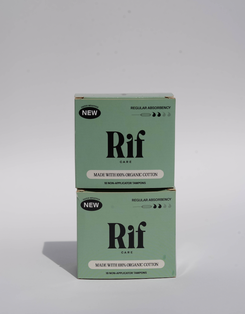 Organic Cotton Non-Applicator Tampons - Regular Absorbency